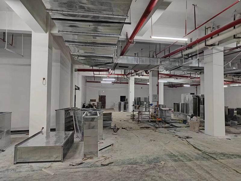星空官方网站工程工地现场安装